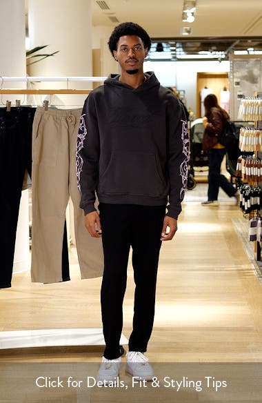Elwood Line Work Graphic Hoodie (Men) | Nordstromrack