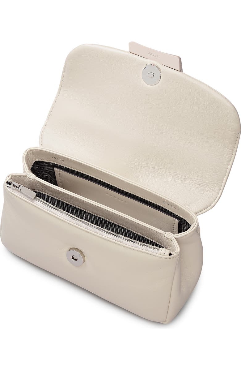 Radley The Belsize - Puffy Small Flapover Shoulder Bag, Alternate, color, Salt