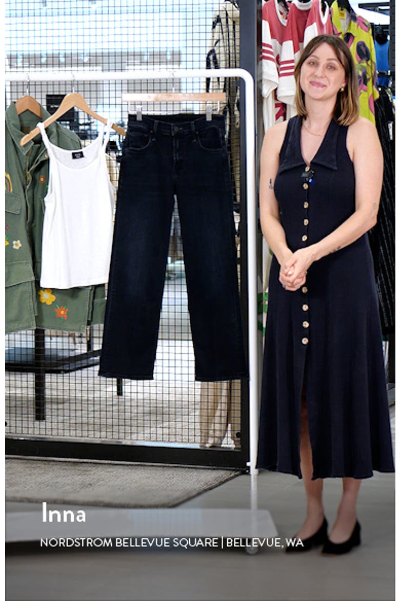 Lil' Zip Rambler Ankle Straight Leg Jeans video
