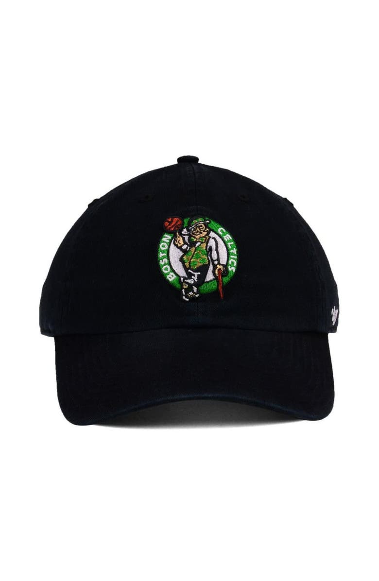 '47 Boston Celtics '47 Clean Up Adjustable Hat - Black, Alternate, color,