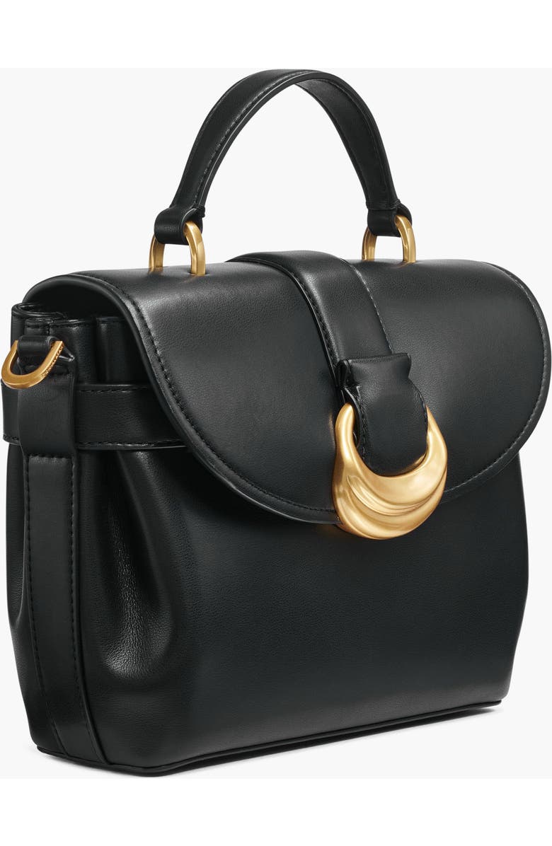 Donna Karan New York Valley Stream Satchel, Alternate, color, Blk/Gold