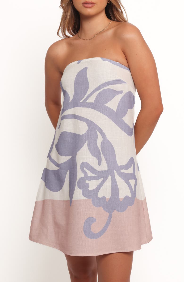 Petal & Pup Lindy Sleeveless Linen Romper, Main, color, 