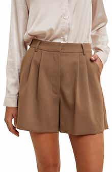 WISHLIST Pleat Twill Shorts