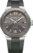 Baume & Mercier Riviera 10660 Automatic Rubber Strap Watch, 42mm