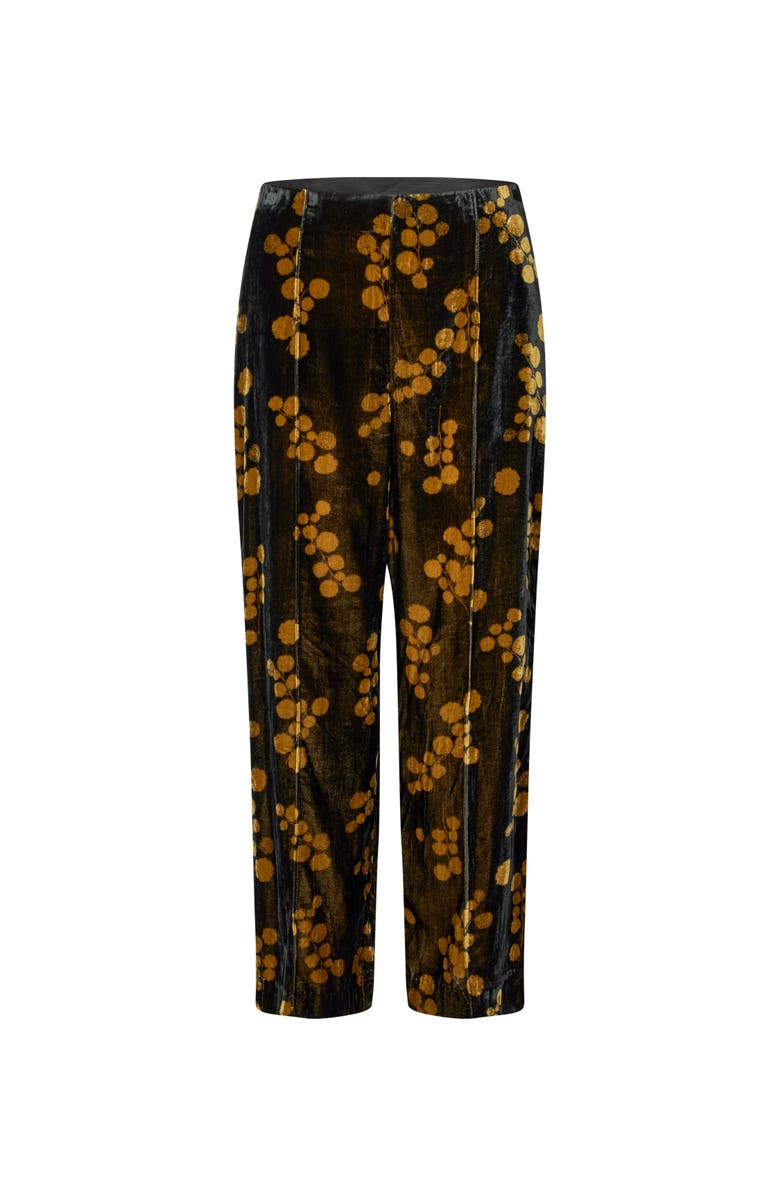 Masai Copenhagen Petrilla Floral Print Pants, Alternate, color, Rubber