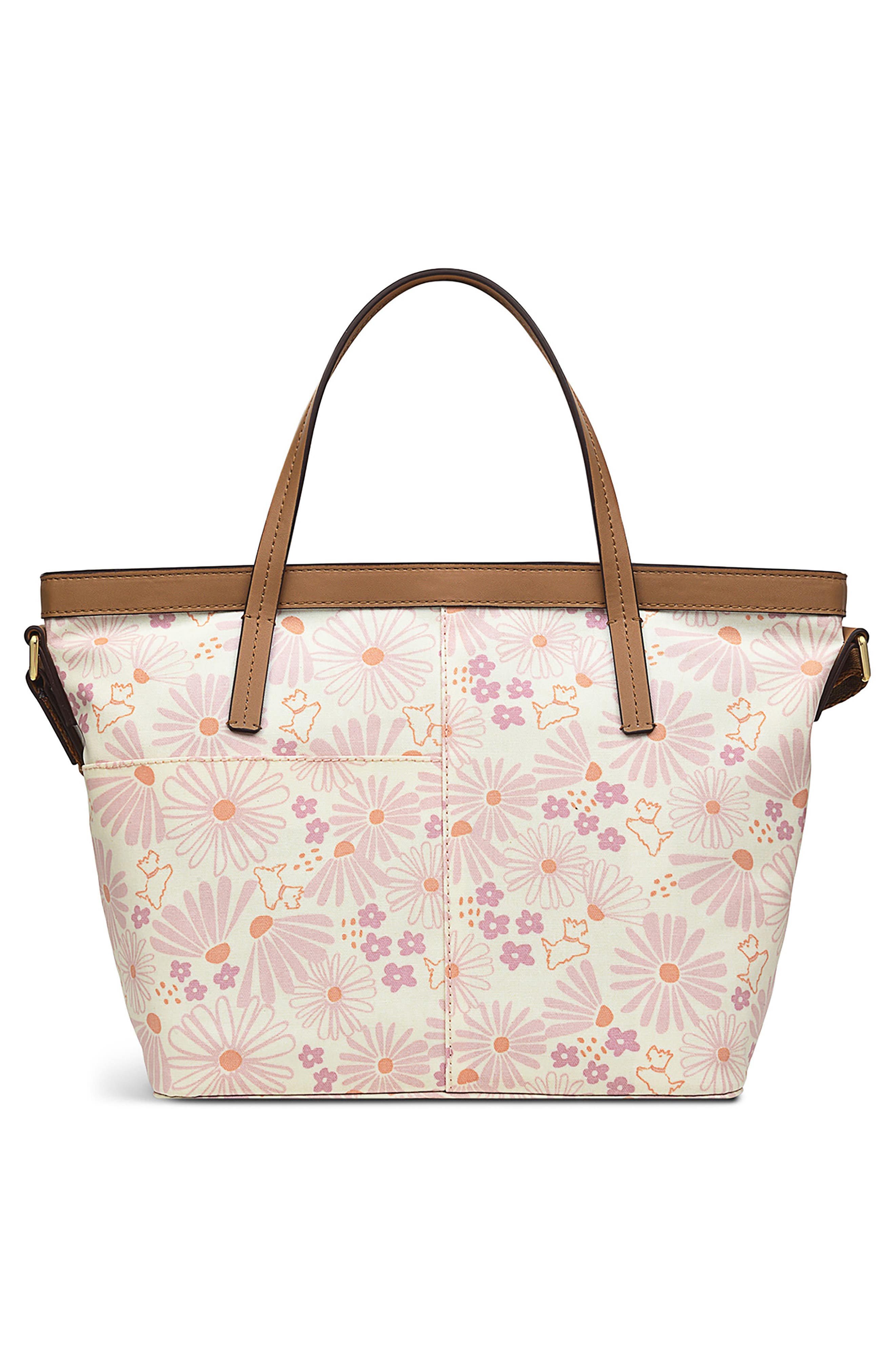 Radley Blooms Tote Bag, Alternate, color, Chalk