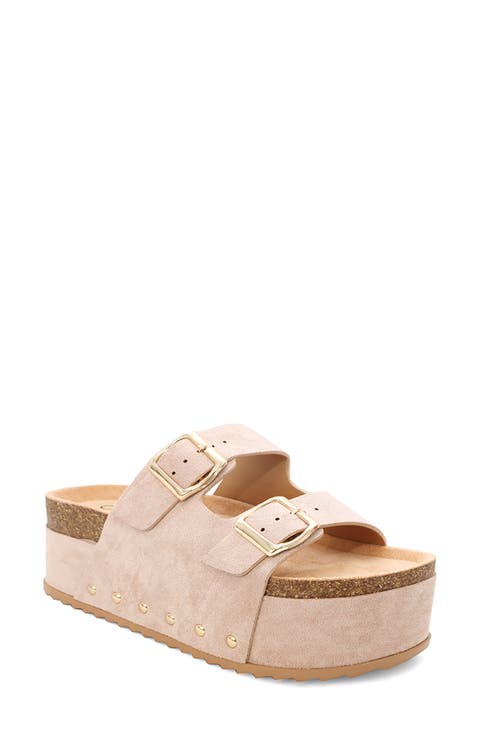 Camila Platform Slide Sandal (Women)
