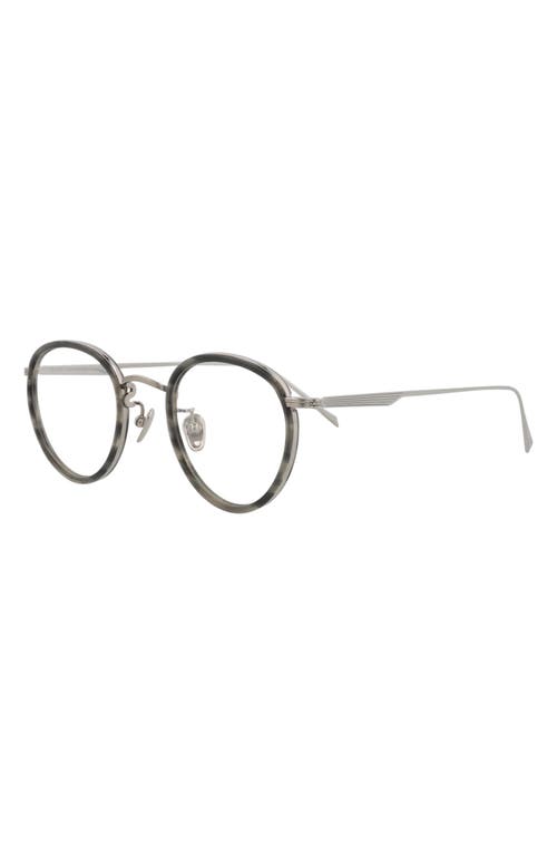 Maui Jim 46mm Round Optical Frames In Gray