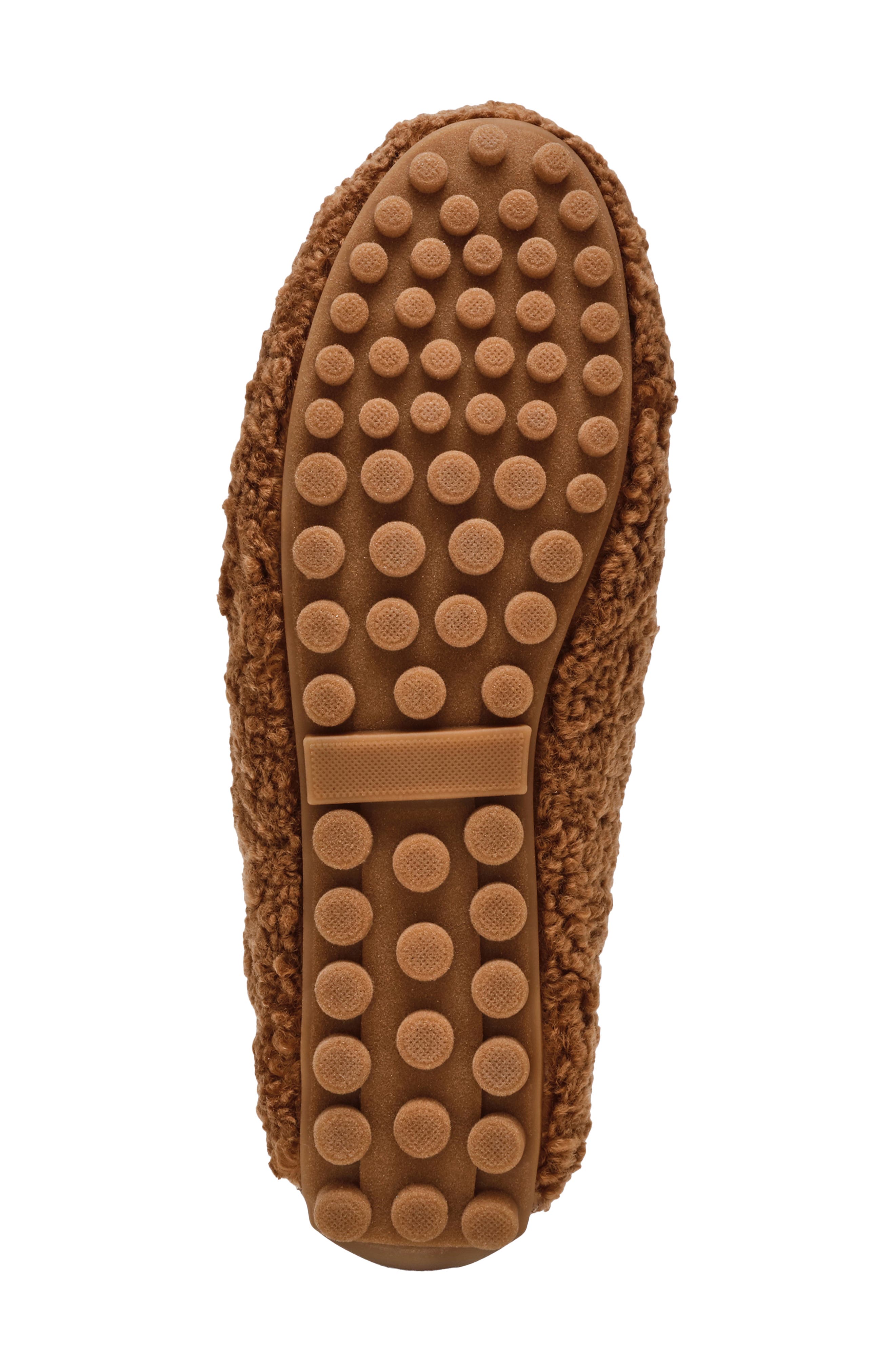 Slip Faux Shearling Slipper, Alternate, color, TAN