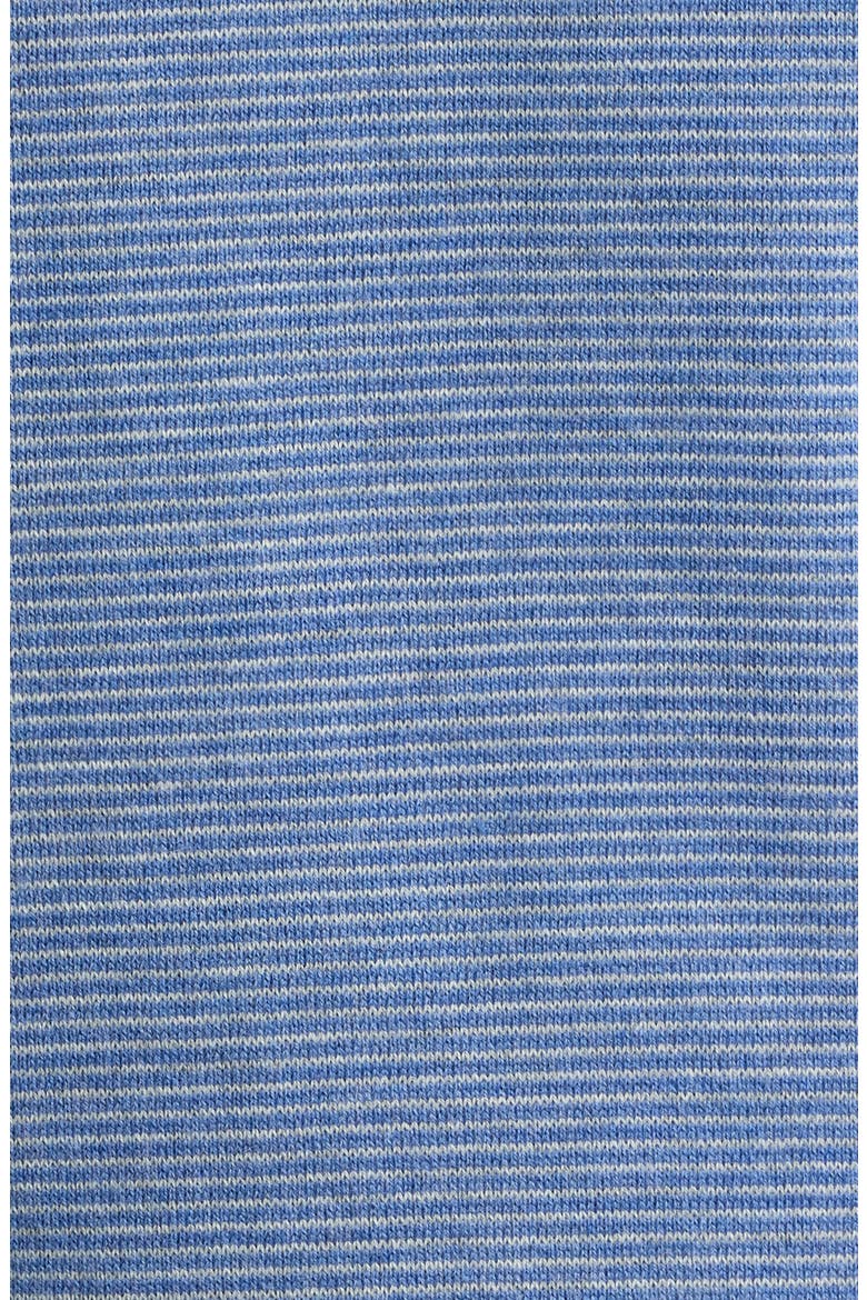 Canton Stripe Quarter Zip Sweater, Alternate, color, BLUE FREESIA
