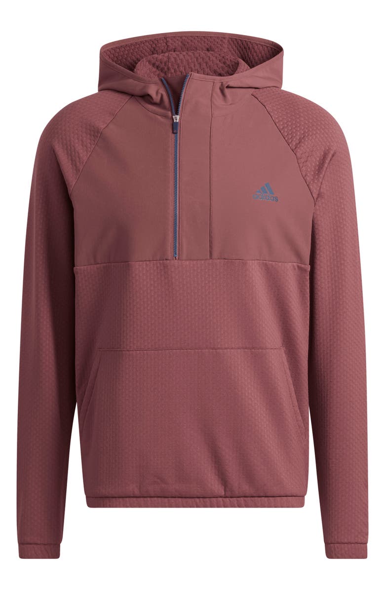 adidas Golf Men's Stretch Fleece Anorak, Main, color, 