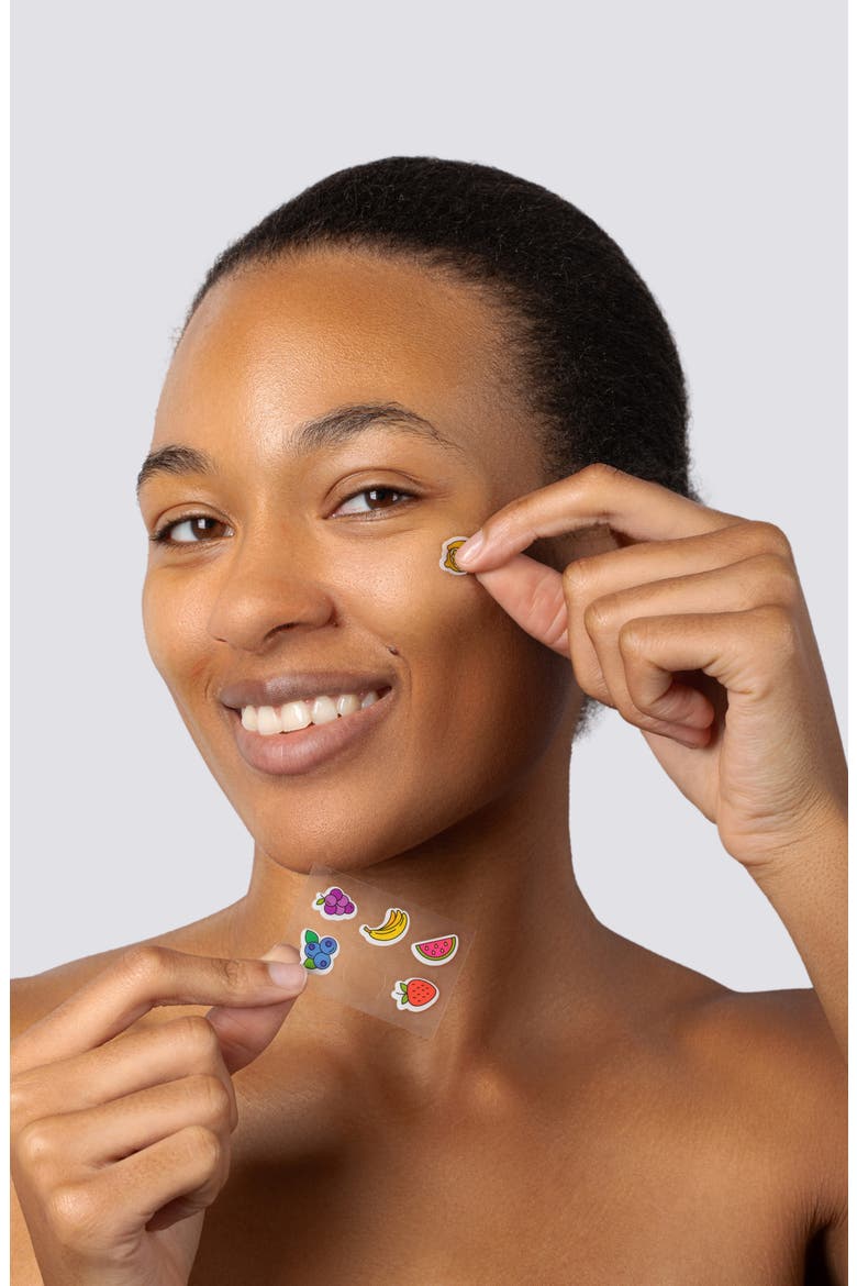 Cutie Fruities 60-Pack Acne Stickers, Alternate, color, NO COLOR