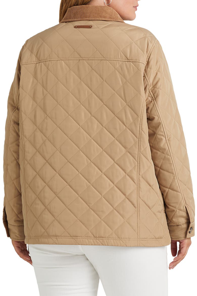 Quilted Patch Pocket Jacket, Alternate, color, BIRCH TAN