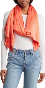 Vince Camuto Oversized Satin Pashmina Wrap