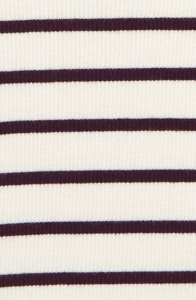 Habitual Girl Habitual Eden Stripe Knit Mock Neck Top, Alternate, color, 