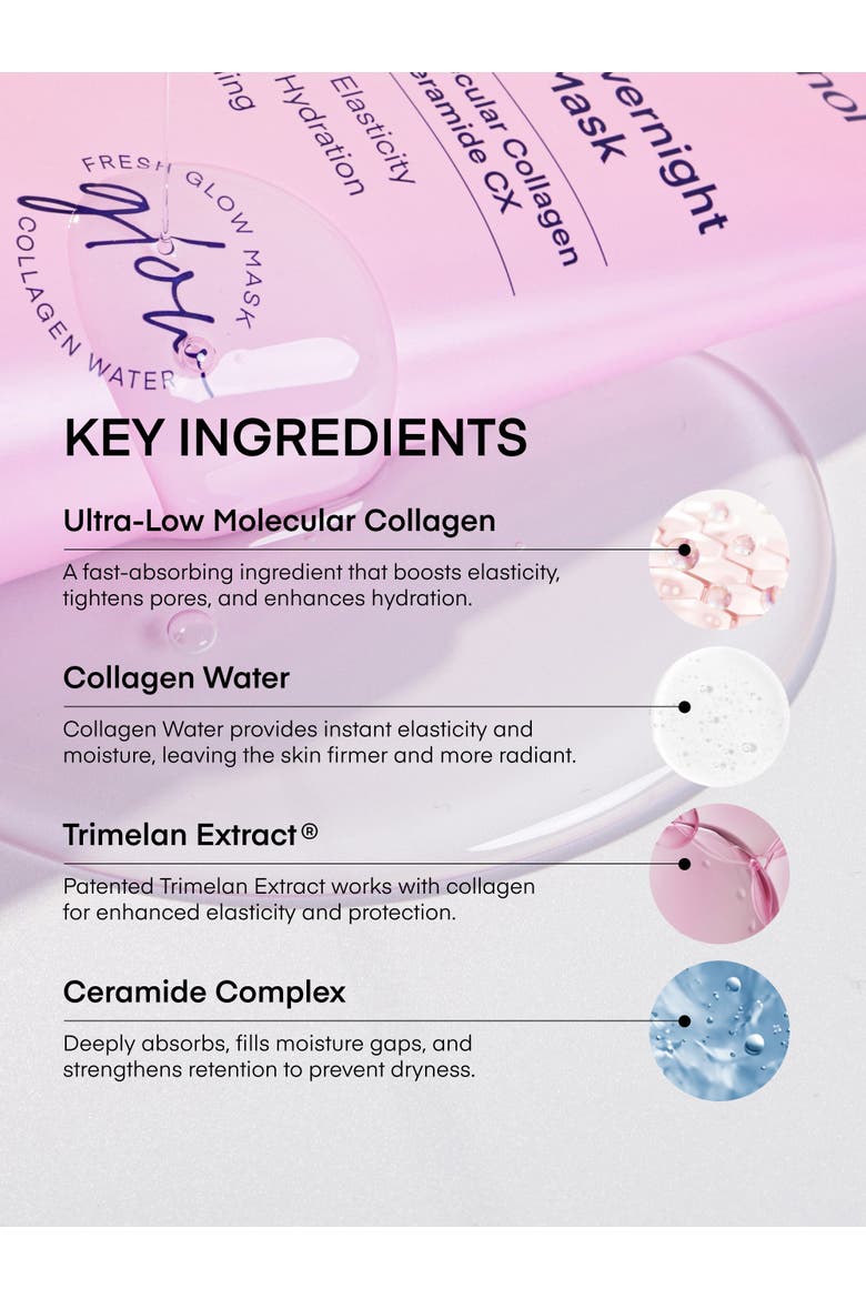 Korean Collagen Mask Set - 3-Piece Bundle, Alternate, color, No Color