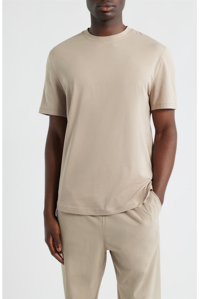 Focus-T Performance T-Shirt, Main, color, DESERT