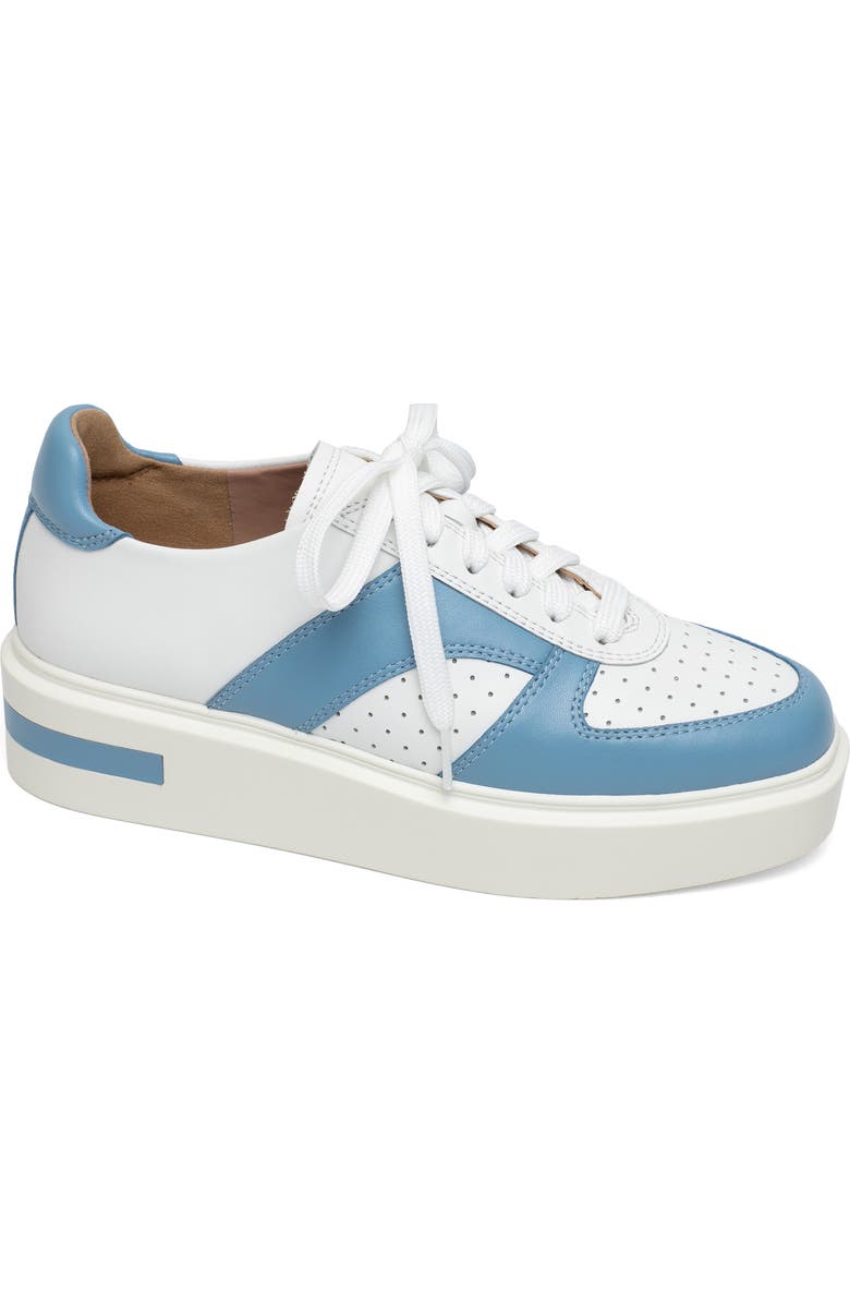 Linea Paolo Kayleen Sneaker, Main, color, Egg/Cr Blu