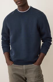 Marine Layer Corbet Vertical Quilted Sweatshirt
