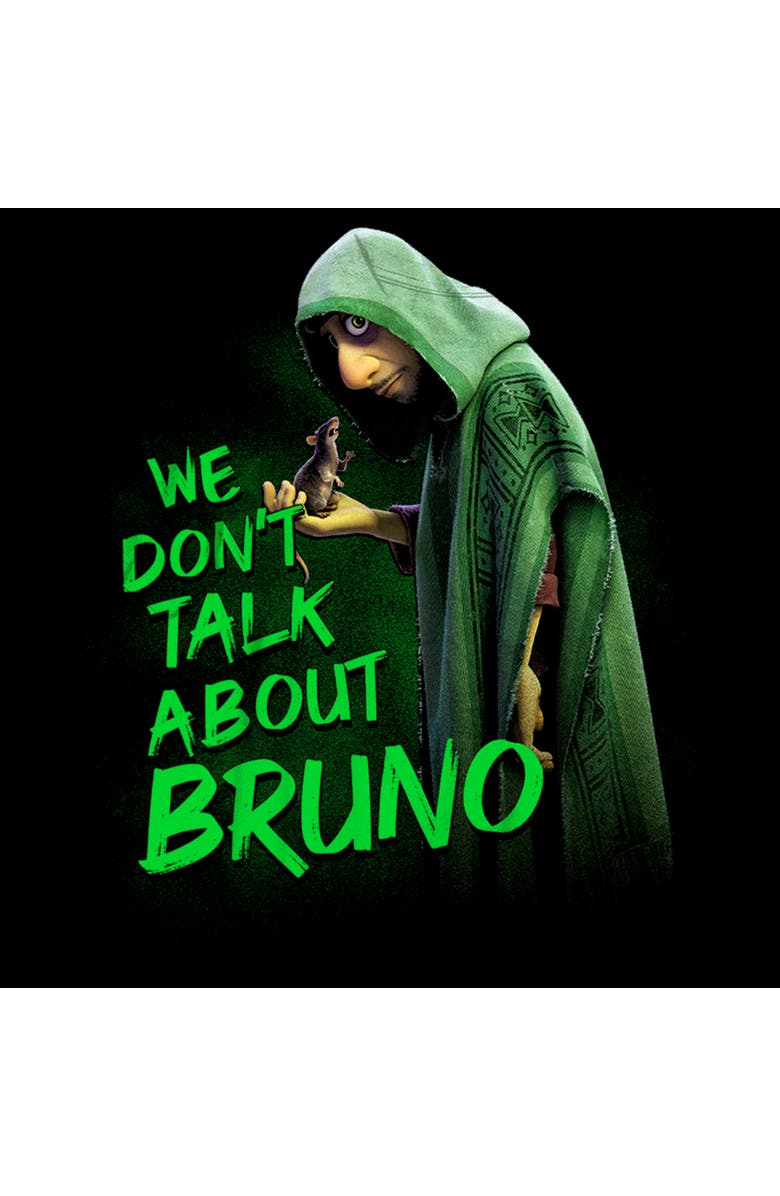 Encanto Boy's Encanto We Don't Talk About Bruno  Graphic T-Shirt, Alternate, color, Black
