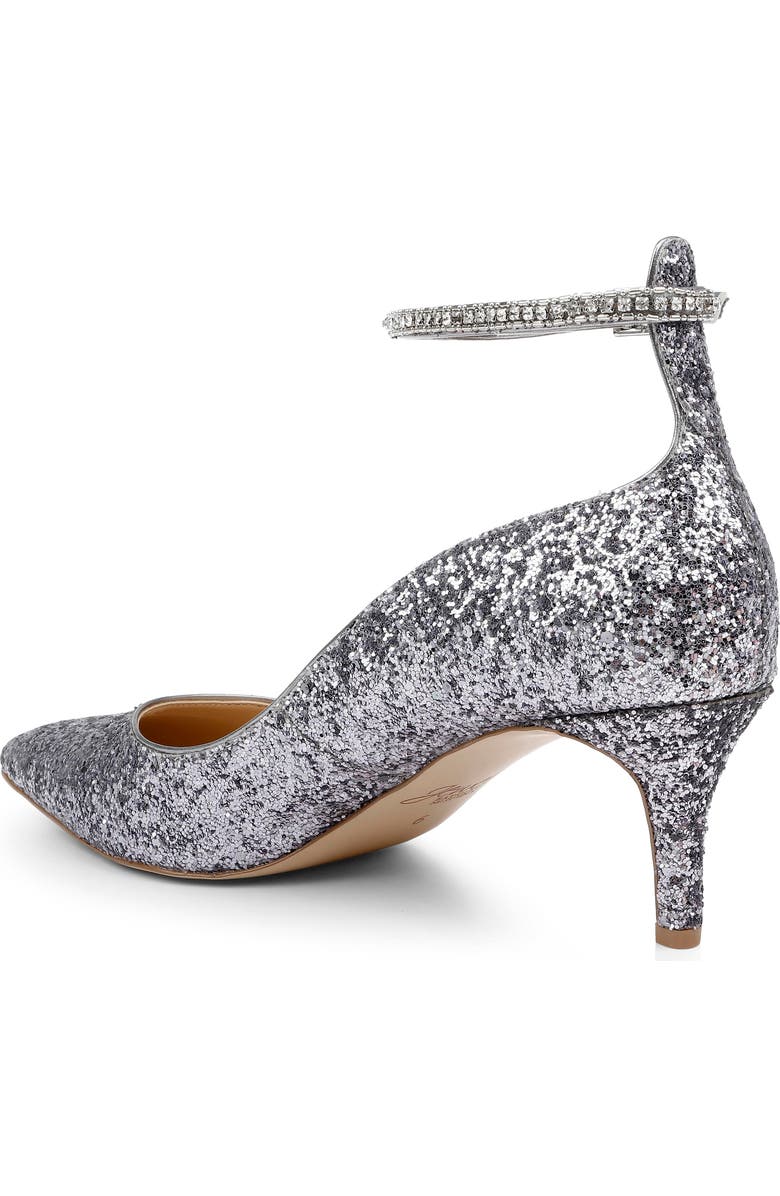 Jewel Badgley Mischka Jamila Pointed Toe Pump, Alternate, color, Smoke