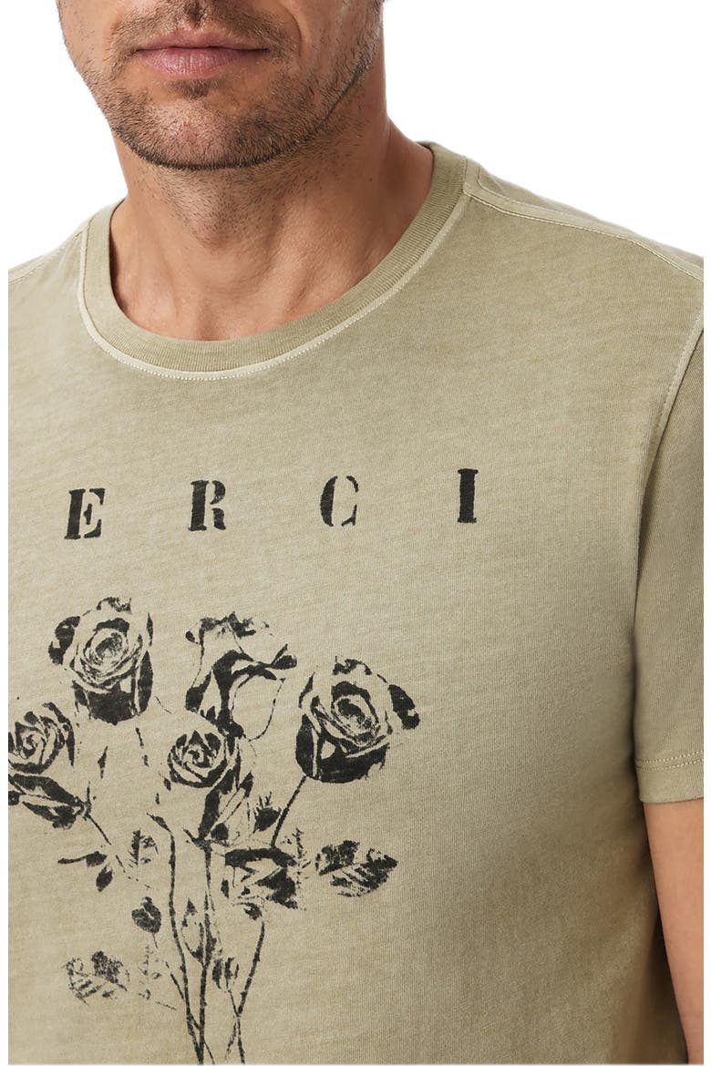 Merci Graphic T-Shirt, Alternate, color, HAZE GREY