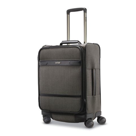 Herringbone Deluxe Expandable 20" Carry On Spinner Luggage