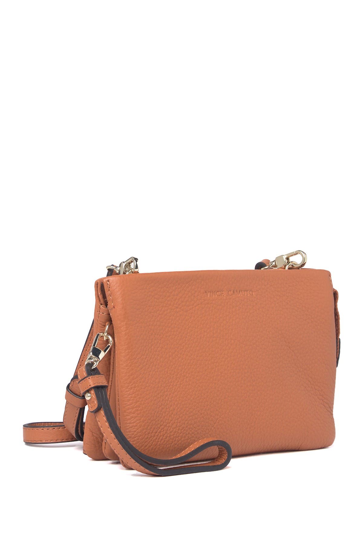 'Cami' Leather Crossbody Bag, Alternate, color, BROWN 17