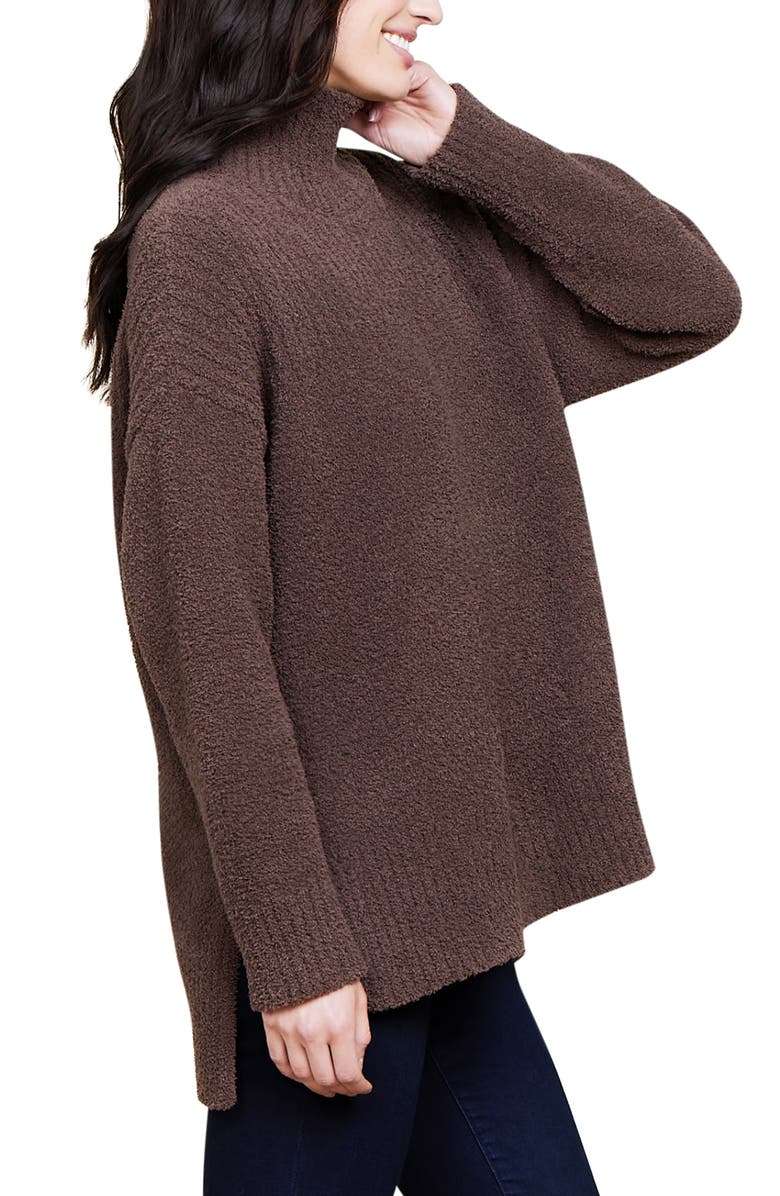 Barefoot Dreams<sup>®</sup> CozyChic<sup>™</sup> High-Low Pullover, Alternate, color, Java