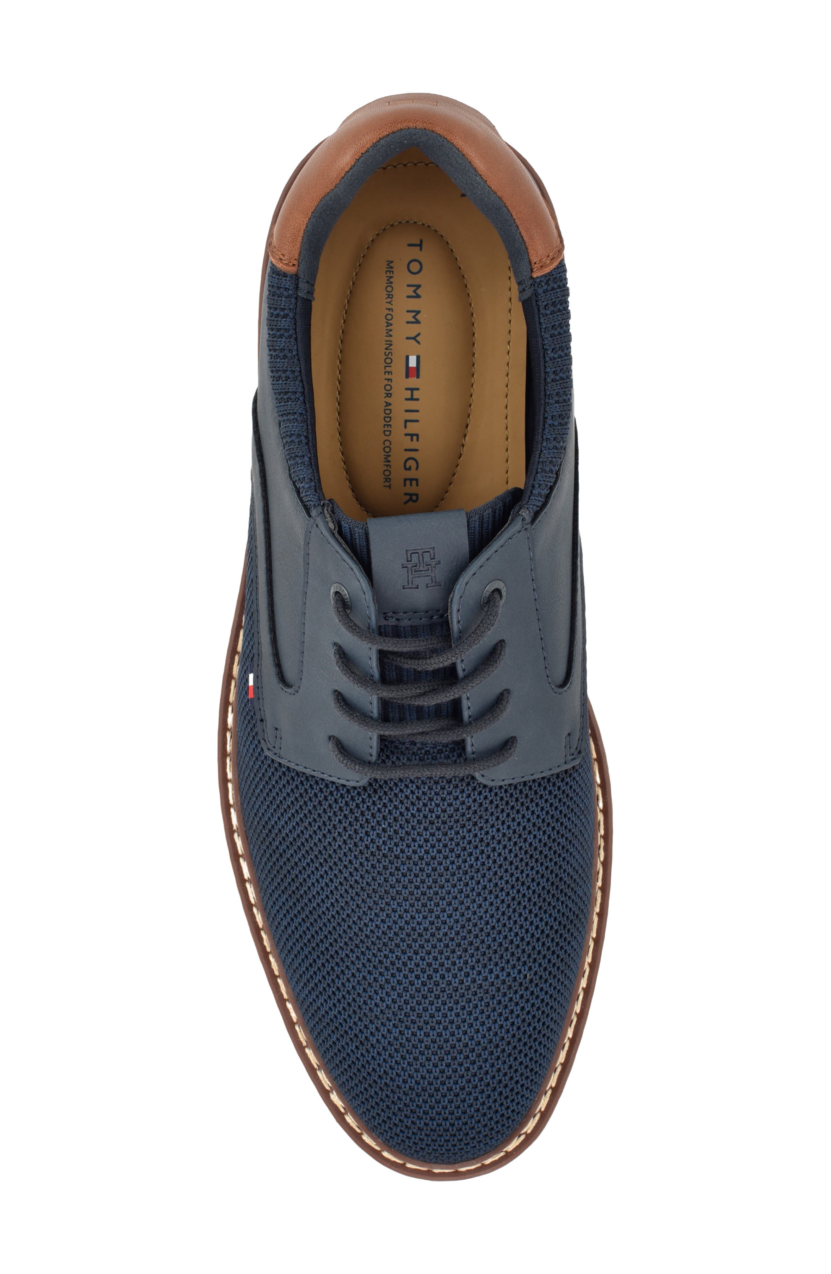 Helky Oxford, Alternate, color, DARK BLUE MULTI