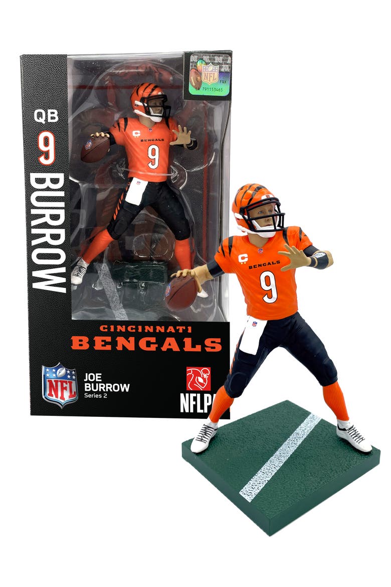 Joe Burrow (Cincinnati Bengals) Imports Dragon NFL 6" Figure, Main, color, Multi-Color