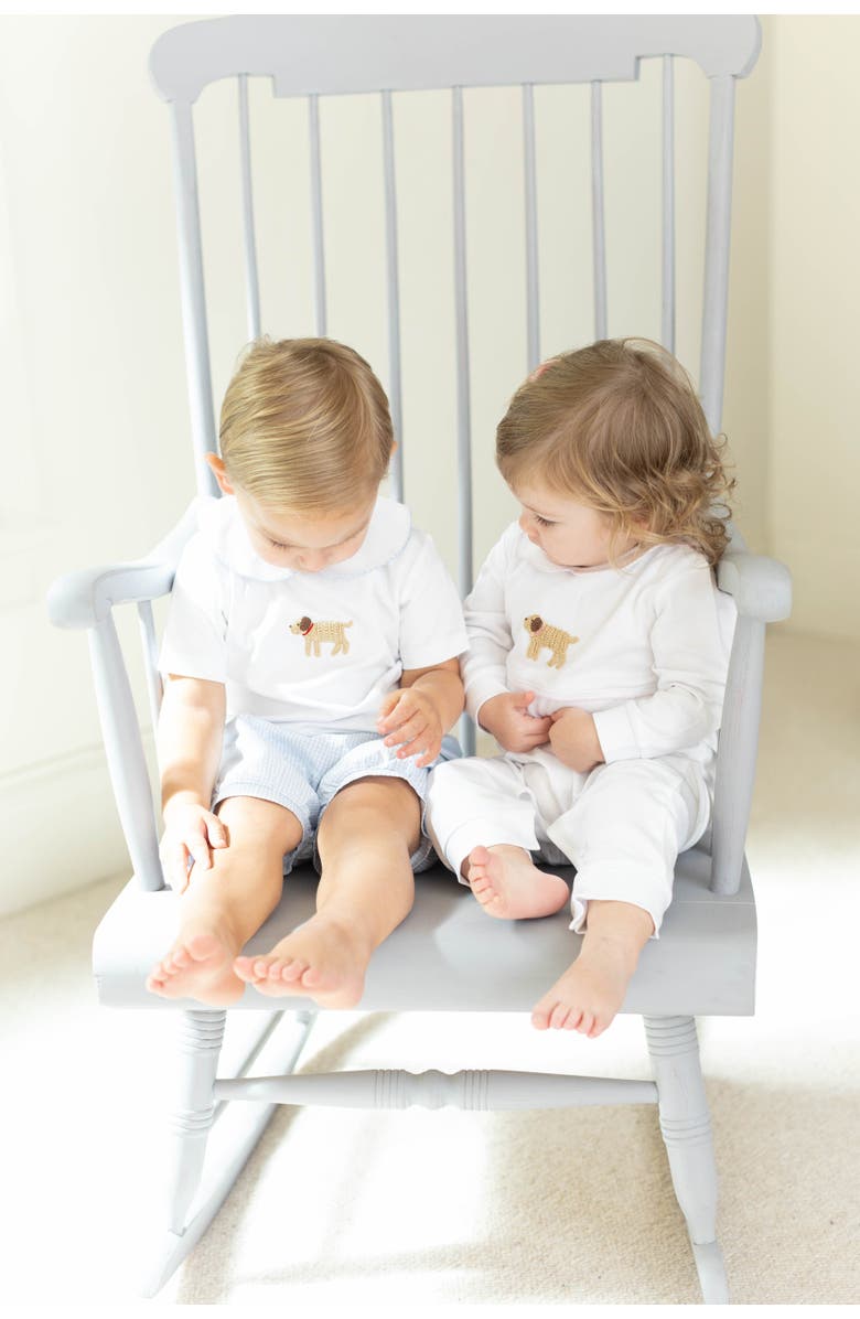 Little English Kids' Crochet Peter Pan Shirt, Alternate, color, Boy Lab