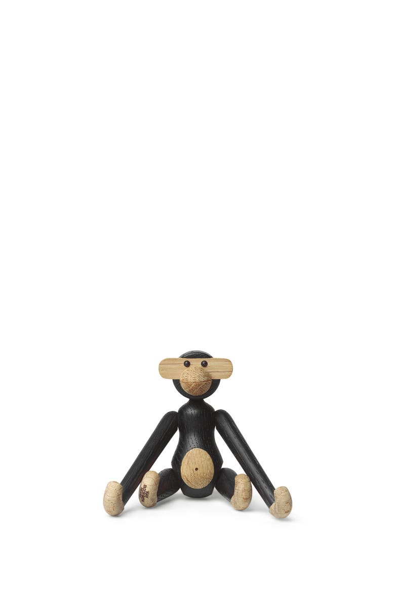 Kay Bojesen Monkey Mini, Main, color, Dark stained oak