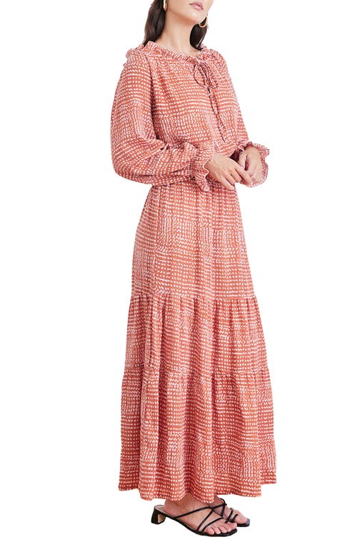 Paneros Clothing Tiered Esme Dress In Pink