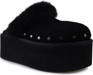 Candie's Sutton Faux Fur Platform Clog
