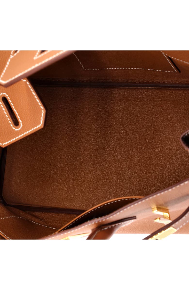 Pre-Owned Hermes Shoulder Light Birkin Bag Evercolor 29, Alternate, color, Gold