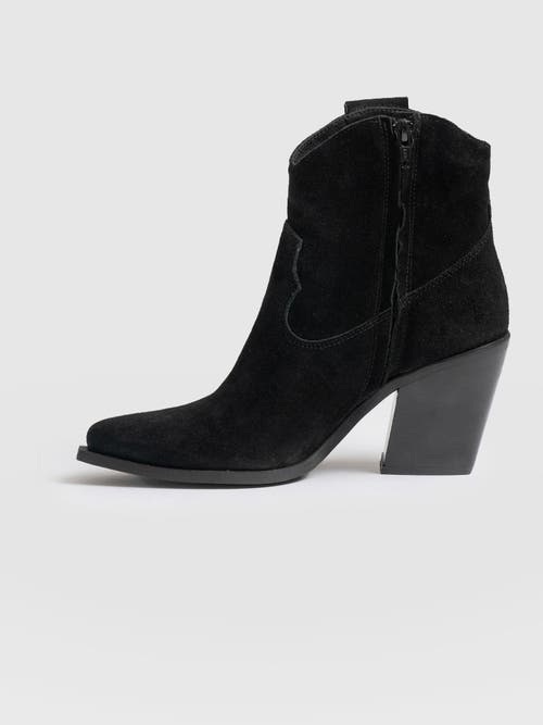 Saint + Sofia Dallas Mid Boot In Black