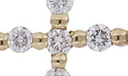 Bony Levy Diamond Cross Pendant Necklace In Gold