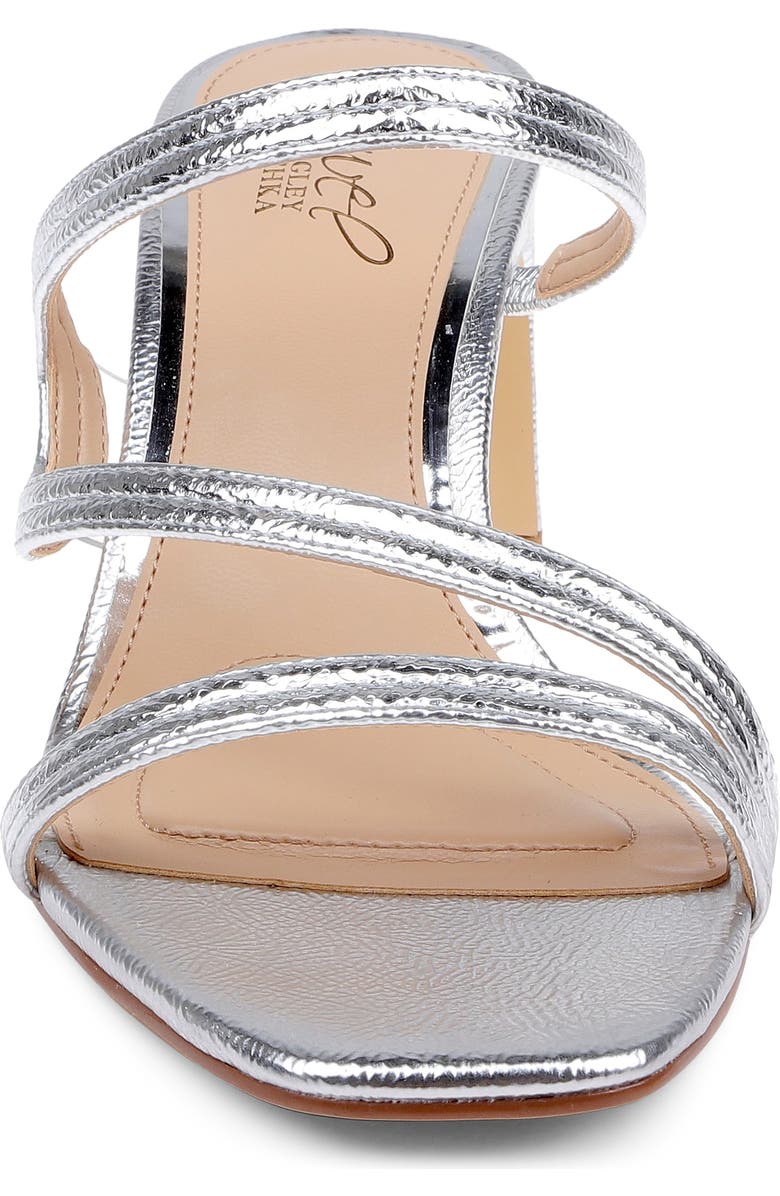 Jewel Badgley Mischka Zazie Block Heel Sandal, Alternate, color,