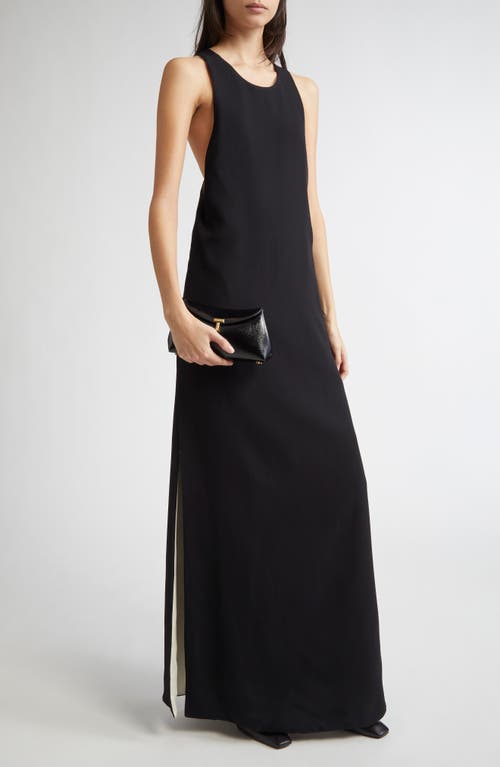 Totême Toteme Racerback Evening Dress In Black