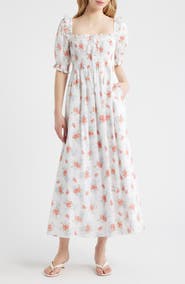 Hill House Home The Scarlett Nap® Fit & Flare Midi Dress