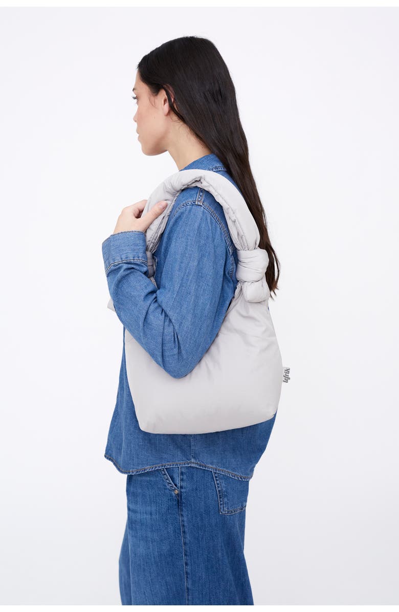 LEFRIK Biwa Puffy Mini Bag, Alternate, color, Fossil