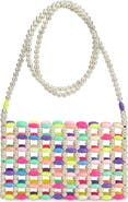 Iscream Kids' Pretty Pastel Beaded Crossbody Bag