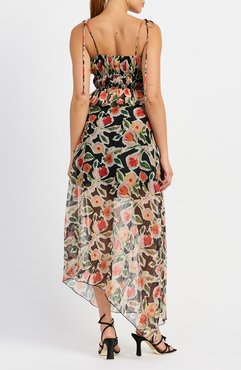 En Saison Eden Floral Shirred Camisole, Alternate, color, 