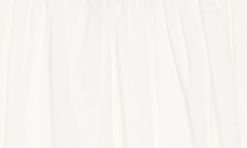 Forgotten Grace Embroidered Midi Skirt In White/blue