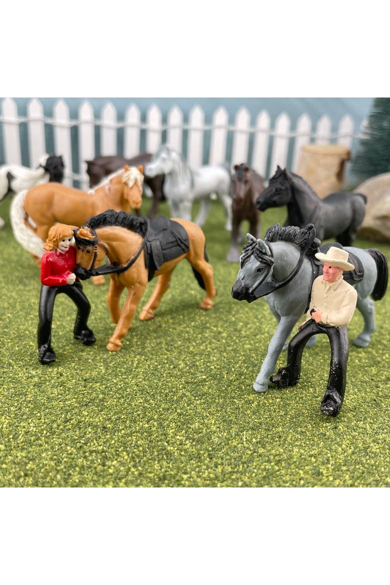 Horses And Riders Toy, Alternate, color, No Color