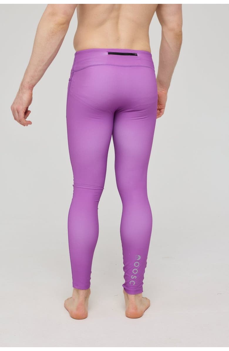 OOSC Elite Activewear Leggings - Purple, Alternate, color, Grey