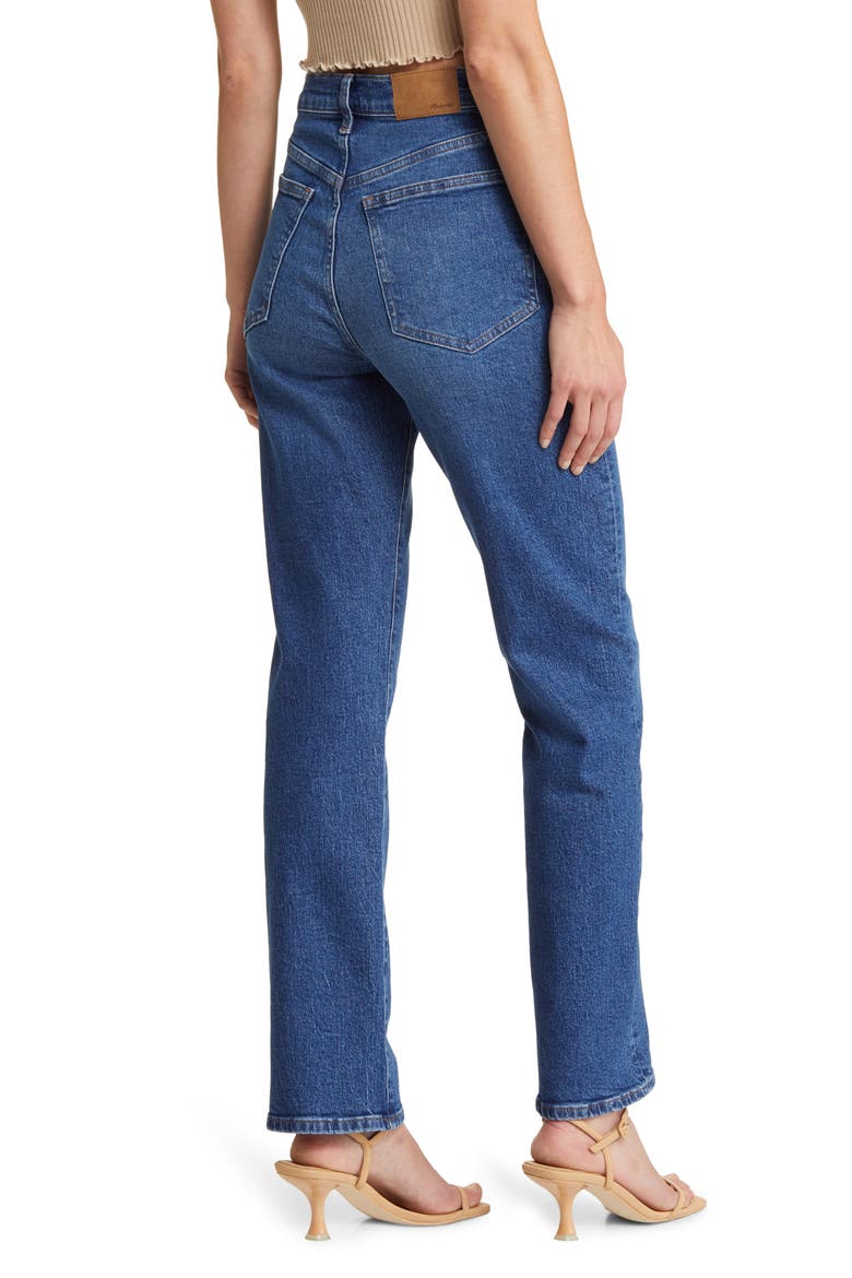 The '90s Straight Leg Jeans, Alternate, color, BARLOW WASH