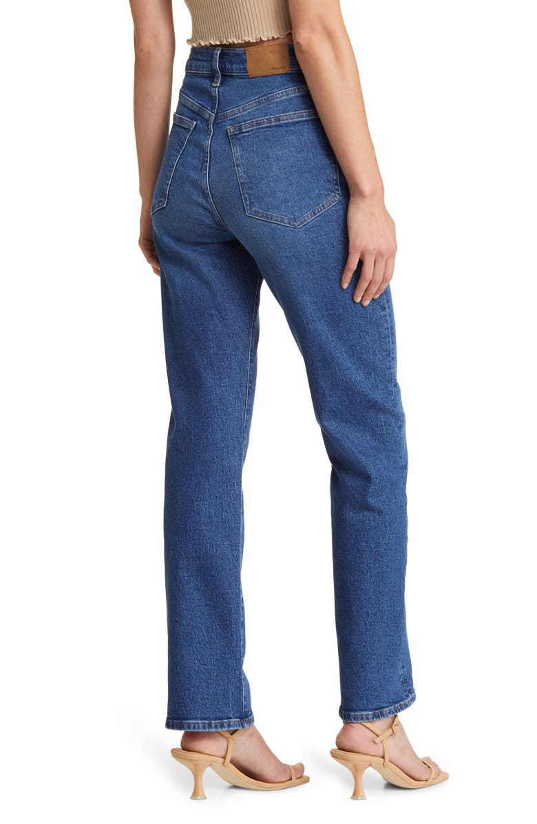 Madewell The '90s Straight Leg Jeans, Alternate, color, Barlow Wash