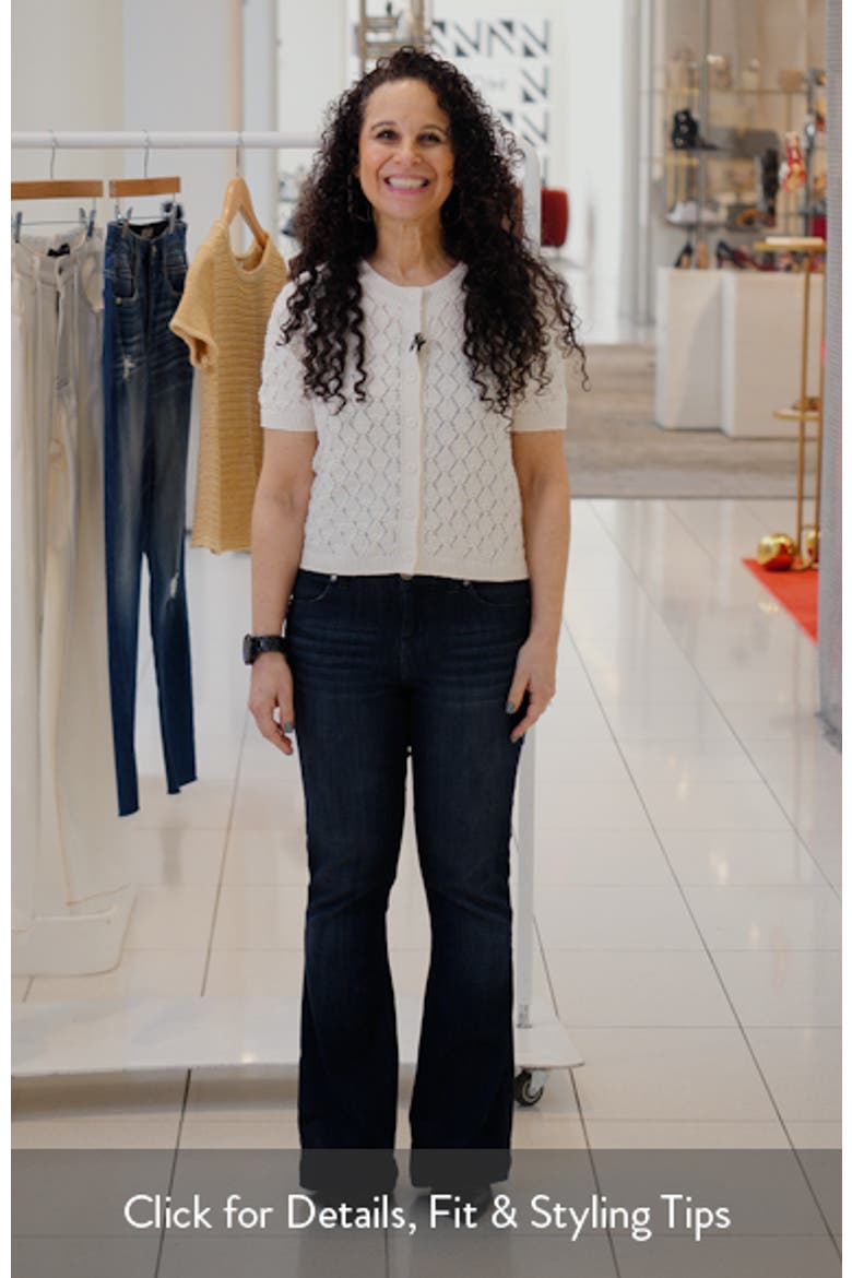 Sita Open Stitch Short Sleeve Cardigan video